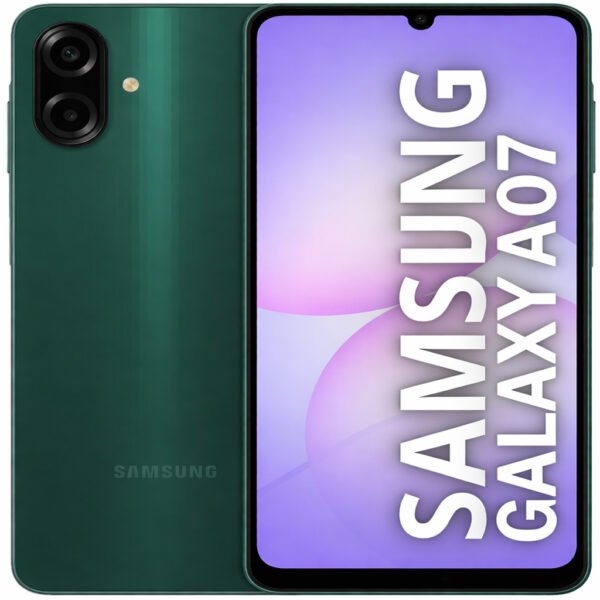 Samsung Galaxy A07 4GB RAM 128GB almacenamiento color verde